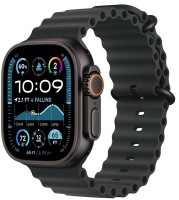 APPLE Watch Ultra2 v2 Cellular 49mm Black Titanium Case with Black Ocean Band (mx4p3se/a)
