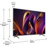 HISENSE 75E7NQ PRO QLED 75" 4K UltraHD Smart TV 