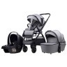 LA MAMA TRIO kolica za bebe 3u1 - gray