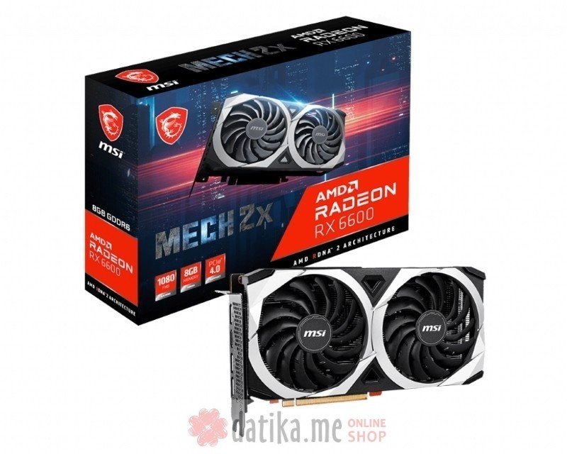 MSI AMD Radeon RX 6600 MECH 2X 8G 
