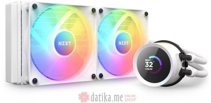 NZXT Kraken 240 RGB vodeno hlađenje belo (RL-KR240-W1) 