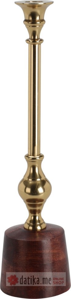 Koopman Svijecnjak za jednu svijecu natural, 36 cm