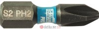 Bormann BHT3602 Bit nastavci udarni S2 PH2 krstasti 1/4" 25mm 2kom 