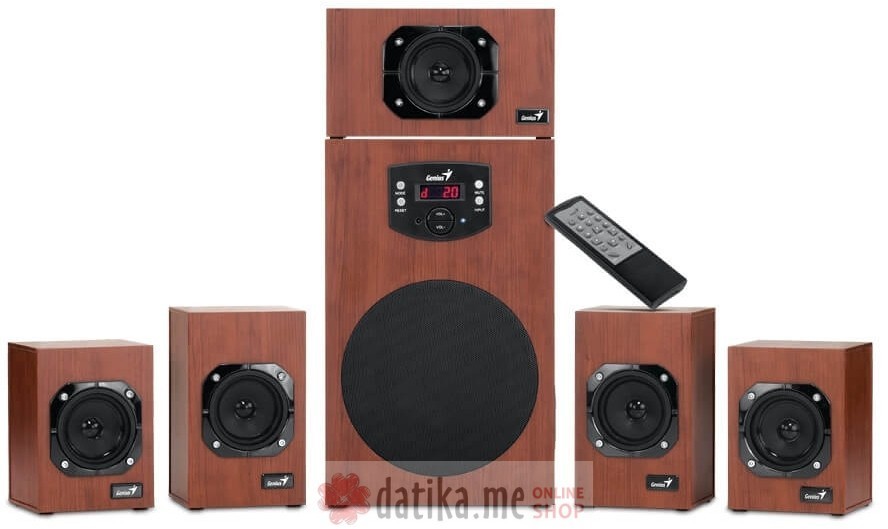 GENIUS SW-HF5.1 4600 v2 wood zvučnici