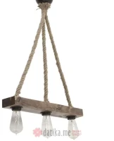 INART LUSTER LUMINAIRE W/3LIGHTS NATURAL 48Χ9Χ56cm