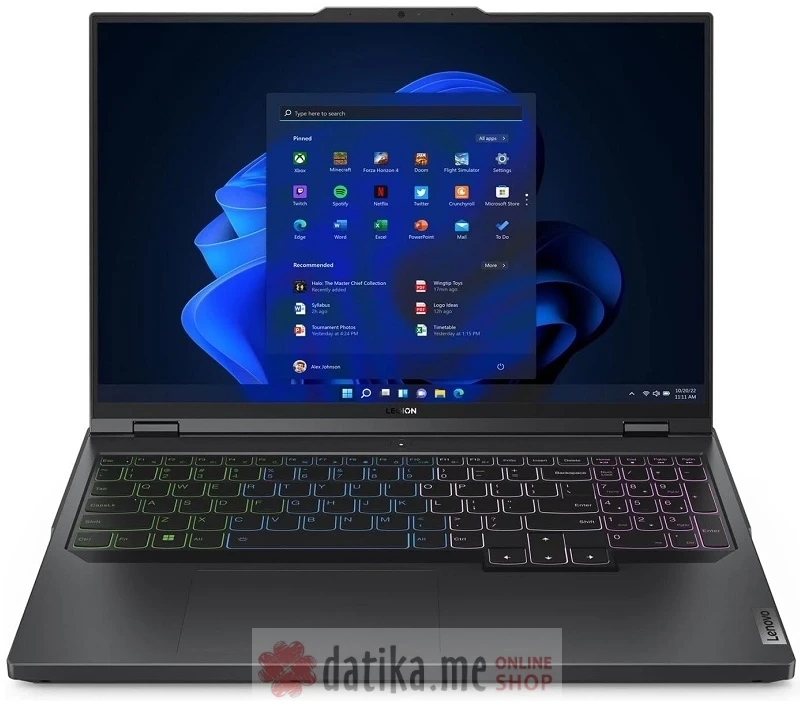 Lenovo Legion Pro 5 16ARX8 Ryzen 9 7945HX/32GB/1TB SSD/GForce RTX 4060 8GB GDDR6/16" 2560x1600 240Hz/Gaming, 82WM00E3YA  