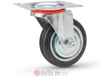 BORMANN BHT9052 Točak gumeni Fi 75mm,nosivost 85kg,rotirajući 