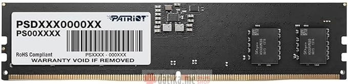 Patriot RAM 8GB 5200MTs DDR5 Signature Line