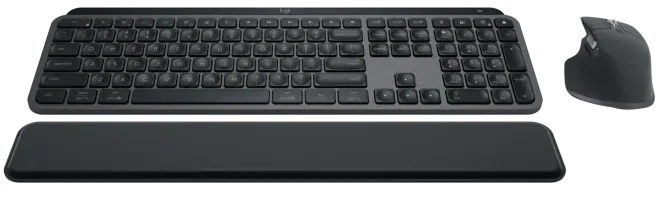 LOGITECH MX Business Combo Keyboard + Mouse Gen 2 (MX Keys + MX Master 3S + Palm Rest)