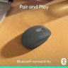 Logitech M196 Bluetooth Mouse For Notebook Graphite Grey