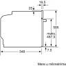 Ugradna rerna Bosch HBA5360S0 Serija 6, 60cm