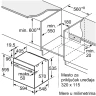 Ugradna rerna Bosch HBA5360S0 Serija 6, 60cm