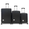 BOLZZ SET KOFERA ONYX 3/1 BLACK