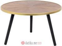 INART STO DRVO/METAL NATURAL/CRNO D60X35