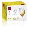 RONA FAVOURITE OPTICAL čaša za vino 360ml 6/1 в Черногории