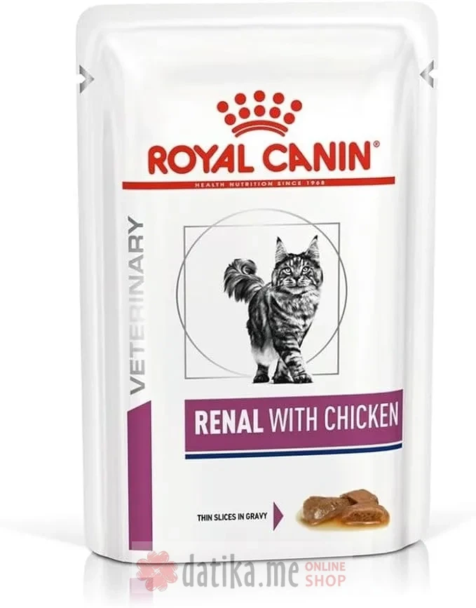 Royal Canin Renal Preliv Sa Ukusom Piletine 12x85g 