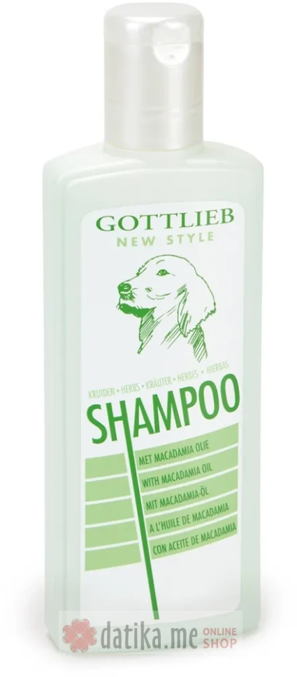 Gottlieb Herbs Šampon Za Pse za Masnu Kožu 300 ml в Черногории