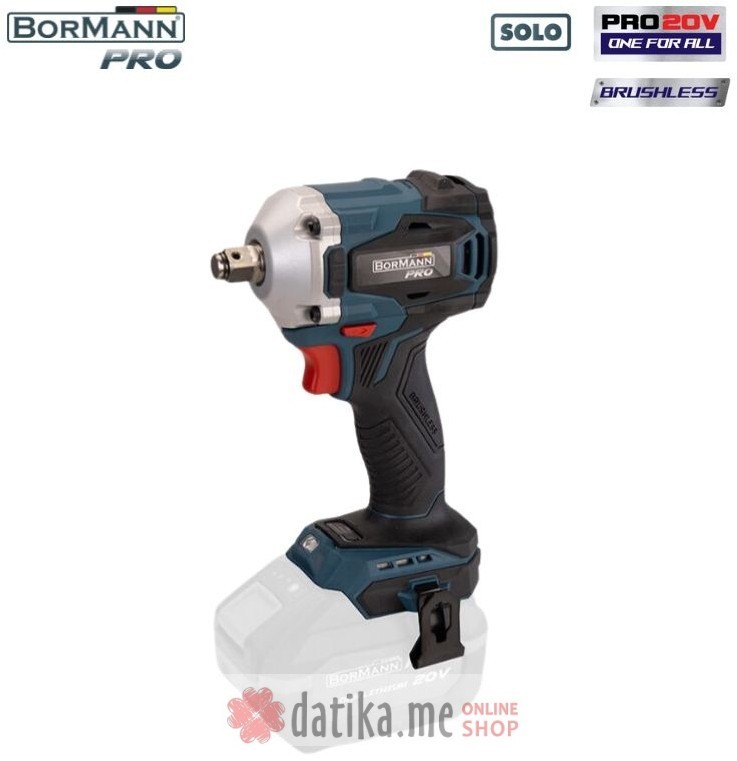 Bormann BBP5153 OdvijaČ udarni akumulatorski 1/4 20V 400Nm Solo bez baterije i punjaca