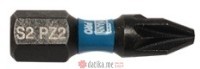 Bormann BHT3652 Bit nastavci udarni S2 PZ2 krstasti 1/4" 25mm 2kom 