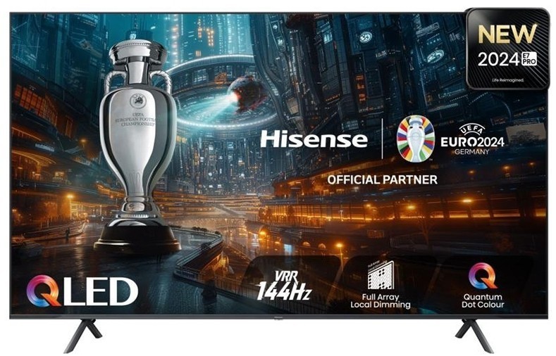 HISENSE 85E7NQ PRO QLED 85" 4K UltraHD Smart TV  в Черногории