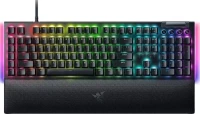 Razer BlackWidow V4 Full Size Wired Mechanical Green Switch Gaming Keyboard with Chroma RGB - Black
