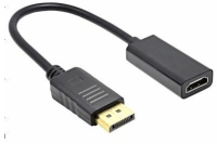 MS Cable Display port -> HDMI F adapter, 20cm, 4K/30Hz, V-HD300