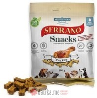Mediterranean SERRANO SNACK DOG CURETINA 12X100GR.