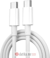 WIWU cable C008 USB-C - USB-C 1,2 m 100W white