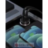Swissten Car charger for Samsung fast charging 25W + data cable USB-C/USB-C 1.2 M, black