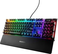 SteelSeries APEX 7 Mechanical Switch Gaming Keyboard with OLED Smart Display (Blue switch)