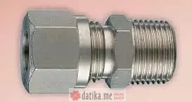 Ani Spojnica za pneumatiku 6mmx1/4" 33/EM 