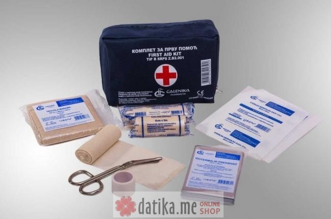 Galenika Komplet za prvu pomoć za automobile u kutiji Galenika