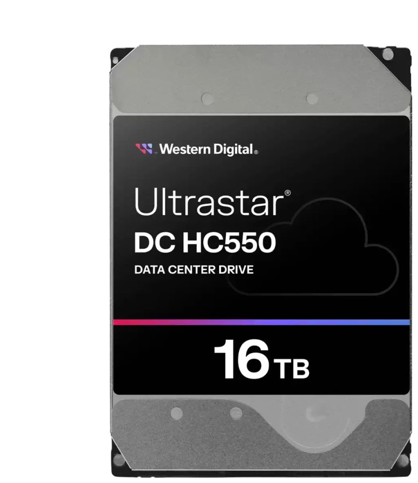 WD 16TB Ultrastar DC HC550 Data Center HDD