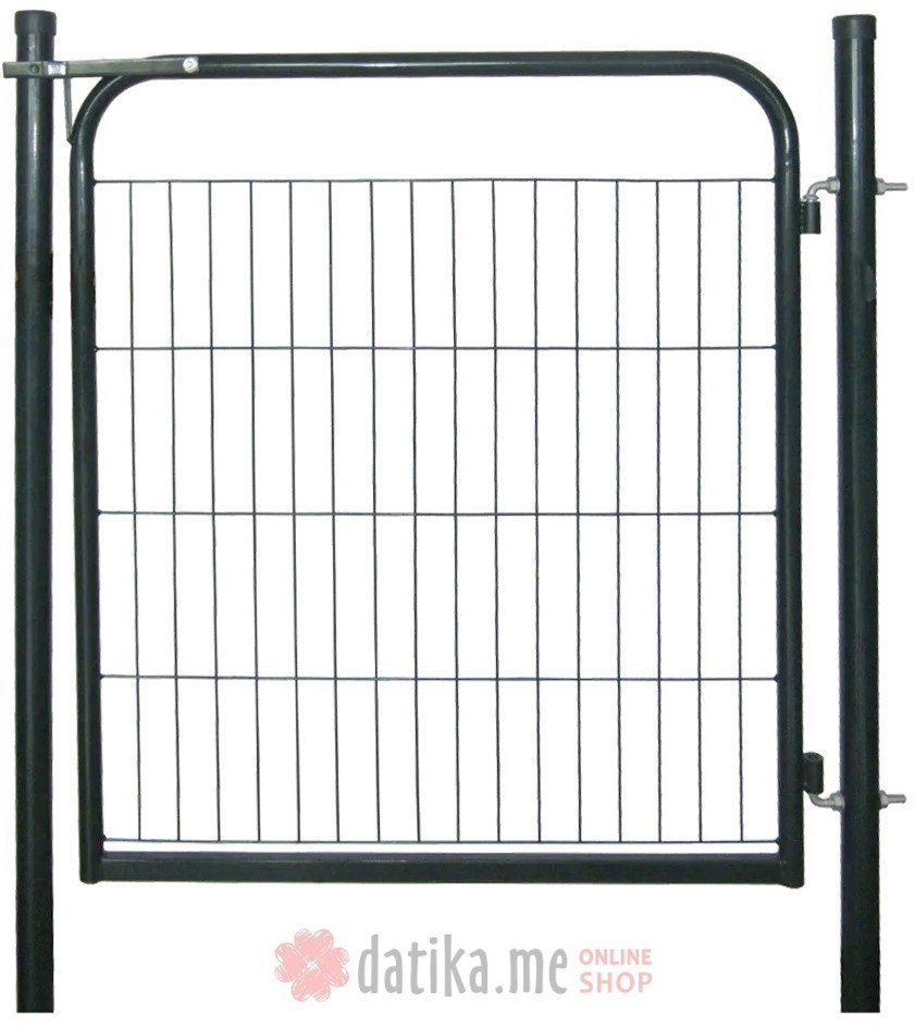 Emix Garden Vrata jed ECO 200x50x4mm 100x100cm (okrugli stub),zelena