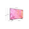 Телевизор Samsung Q60C QLED 55" 4K Ultra HD, Smart (2023) в Черногории