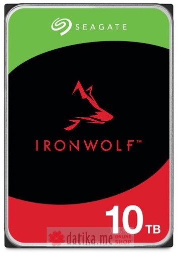 Seagate ST10000VN000 Ironwolf Guardian 10TB 3.5" SATA III 256MB  HDD в Черногории