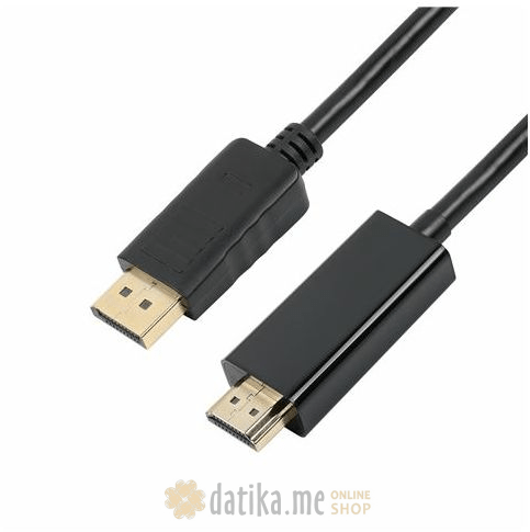 MS Cable Display port -> HDMI F, 2m, 4K/30Hz, V-HD3200 в Черногории