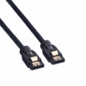 Roline Interni SATA 6.0 Gbit/s kabl sa metalnim kacenjem, duzina kabla 1 m, crni in Podgorica Montenegro