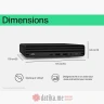 HP Pro Mini 260 G9 i5-1335U/8GB/512GB SSD/Intel Iris X/Kb+Mouse/NoOS