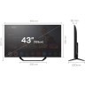Tesla 43E655BUS LED 43" 4K Ultra HD smart TV  