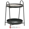 INART STO METAL SIDE TABLE BLACK 42Χ41Χ64