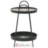 INART STO METAL SIDE TABLE BLACK 42Χ41Χ64