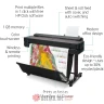 HP DesignJet T650 Large Format Wireless Plotter Printer - 36", with convenient 1-Click Printing (5HB10A)