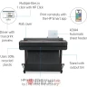 HP DesignJet T650 Large Format Wireless Plotter Printer - 36", with convenient 1-Click Printing (5HB10A)