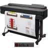 HP DesignJet T650 Large Format Wireless Plotter Printer - 36", with convenient 1-Click Printing (5HB10A)