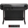 HP DesignJet T650 Large Format Wireless Plotter Printer - 36", with convenient 1-Click Printing (5HB10A)