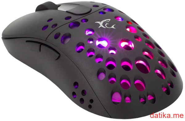White Shark TRISTAN Crni RGB Gaming mis, zicni 