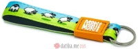 Max & Molly KEY RING - BLACK SHEEP/TAG PRIVEZAK 