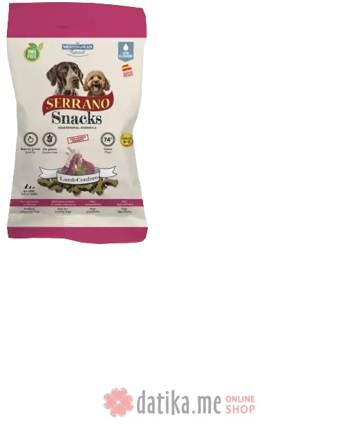 Mediterranean SERRANO SNACK DOG JAGNJETINA 12X100GR.