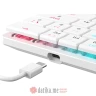 White Shark NAGAMAKI TASTATURA Bijela Red 
